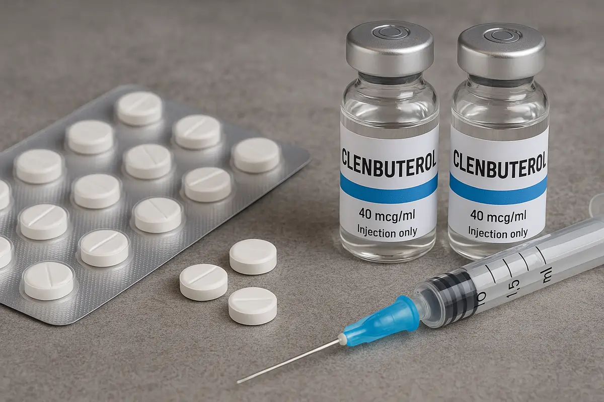 Clenbuterol pharmaceutical context and clinical chemical structure representation